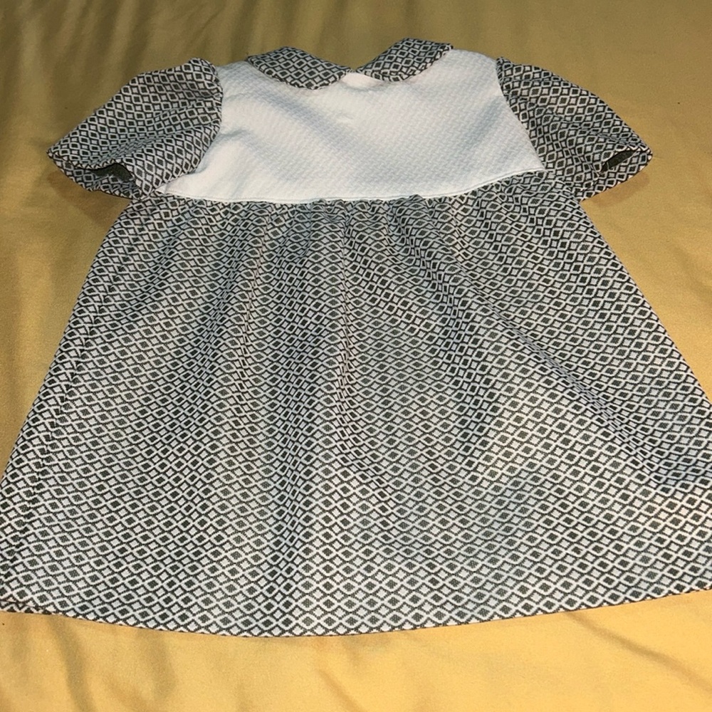 Vintage Handmade Double Knit Toddler Dress
